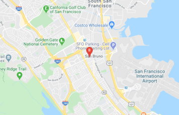 Law Office of David Butler location map: 305 San Bruno Ave W, San Bruno, CA 94066, USA, San bruno, California