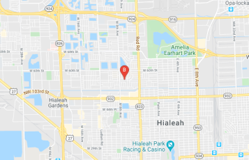 Coral Reef Plumbing location map: 5985 NW 110th St, Hialeah, FL 33012, USA, Hialeah, Florida