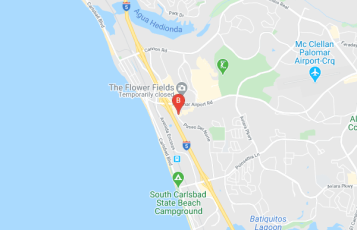 New Wave Chiropractic Center location map: 6120 Paseo Del Norte, O-2, Carlsbad, CA 92011, USA, Carlsbad, California