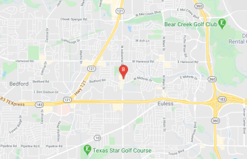 Laser Wash of Euless location map: 622 N Industrial Blvd, Euless, TX 76039, USA, Euless, Texas