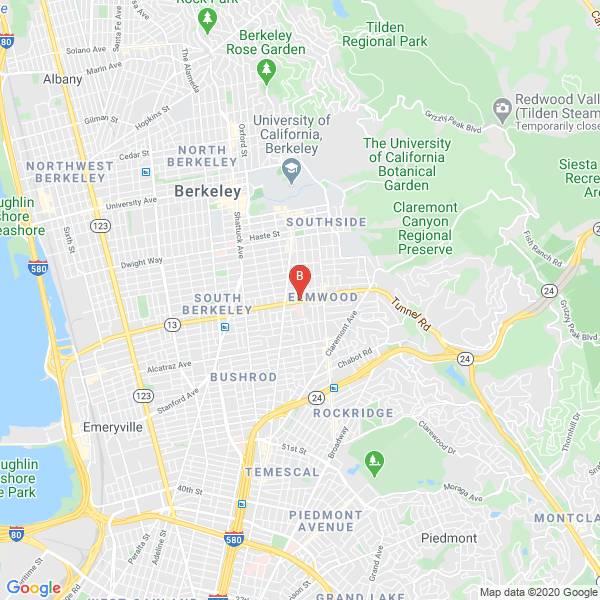 Lotus Family Chiropractic location map: 2459 Ashby Ave, Berkeley, CA 94705, United States, Berkeley, California